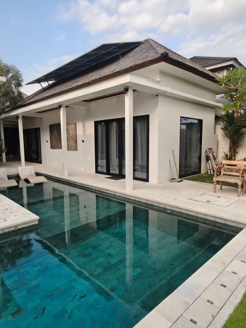 Sliding and casement watertight aluminum windows for multi-family housing in Jakarta, Indonesia