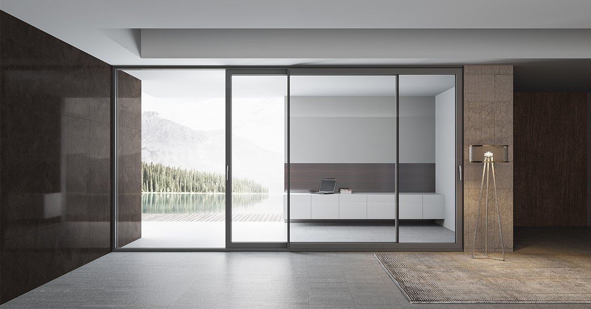 Aluminum entrance, patio and lift-slide doors for commercial projects